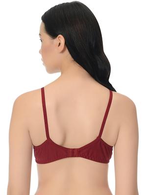 floral patch solid bra - 16552260 - Standard Image - 2