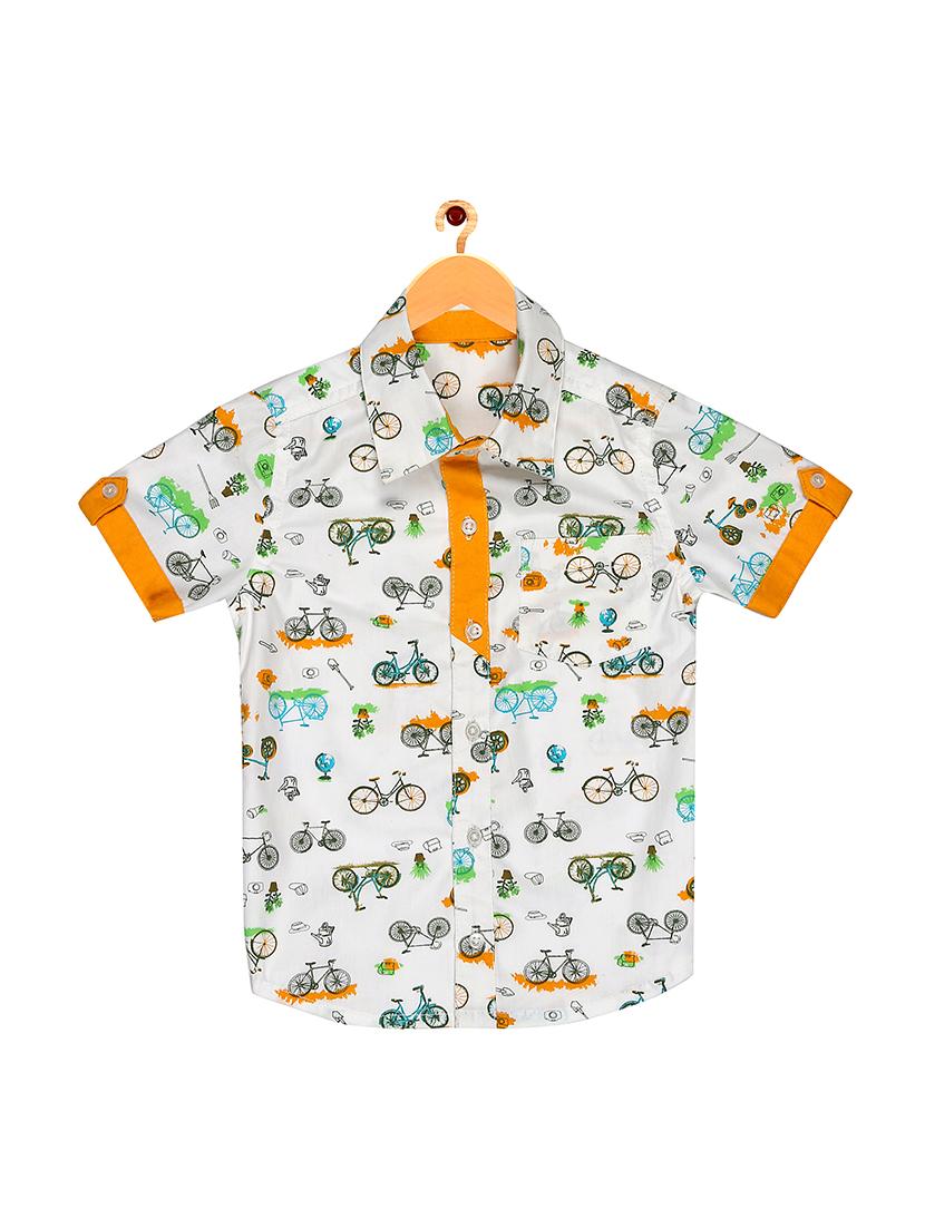 white cotton shirt - 16553035 - Zoom Image - 1