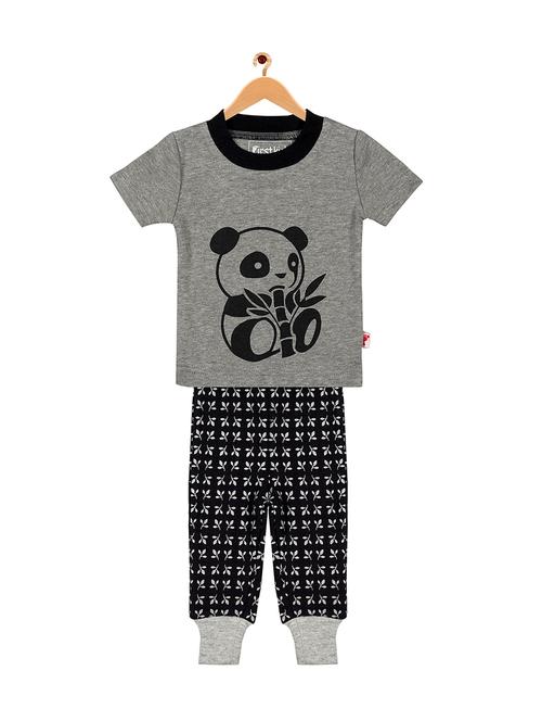 grey cotton full length set - 16553043 - Standard Image - 1