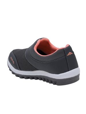 asian grey mesh slip on sports shoes - 16554969 - Standard Image - 2
