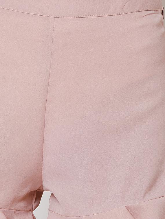 high rise ruffle detail hot pants short - 16555157 - Zoom Image - 5