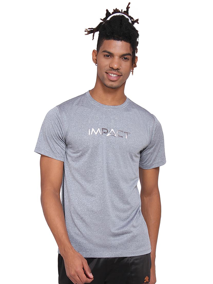 grey printed t-shirt - 16555363 - Zoom Image - 1