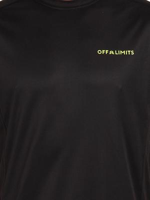 black color block t-shirt - 16555368 - Standard Image - 5