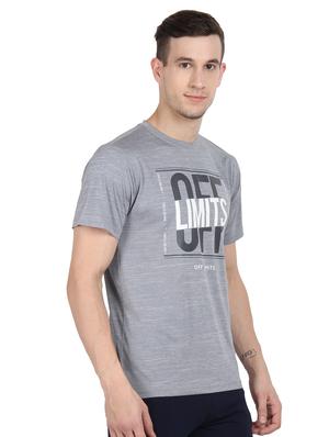 grey printed t-shirt - 16555373 - Standard Image - 2