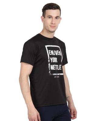 black printed t-shirt - 16555376 - Standard Image - 2