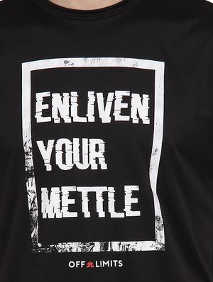 black printed t-shirt - 16555376 - Standard Image - 5