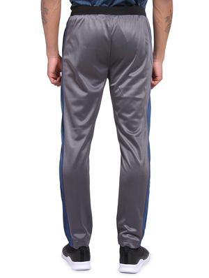 grey side striped full length track pant - 16555392 - Standard Image - 3
