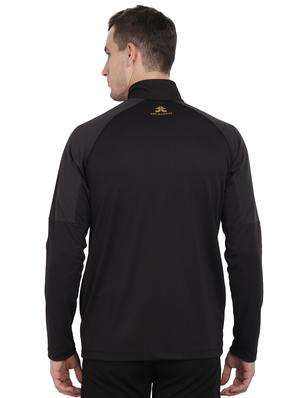 black solid casual jacket - 16555397 - Standard Image - 3
