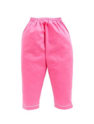 pink cotton pyjama set - 16555614 - Standard Image - 4