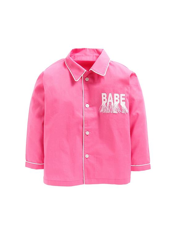 pink cotton pyjama set - 16555614 - Zoom Image - 2