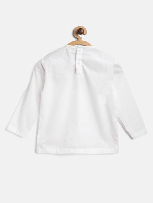 white cotton polka dots pyjama set - 16555627 - Standard Image - 2
