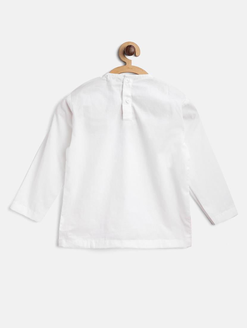 white cotton polka dots pyjama set - 16555627 - Zoom Image - 2