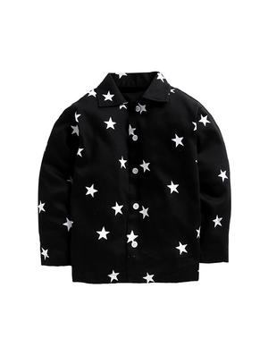 black cotton pyjama set - 16555630 - Standard Image - 2