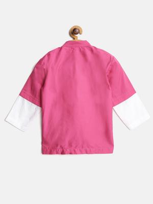 pink cotton quirky patch pyjama set - 16555637 - Standard Image - 2