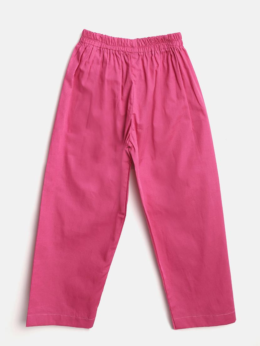 pink cotton quirky patch pyjama set - 16555637 - Zoom Image - 3