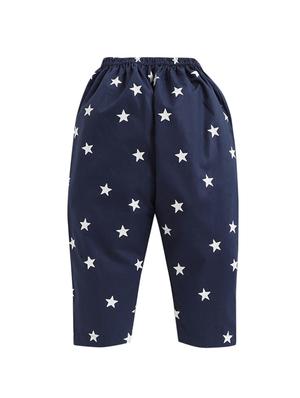 navy blue cotton pyjama set - 16555647 - Standard Image - 4
