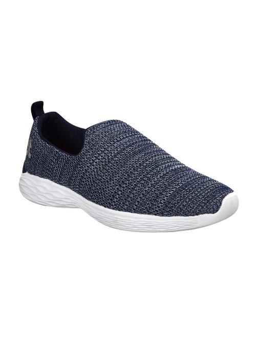off limits navy blue fabric slip on sport shoes - 16556124 - Standard Image - 1