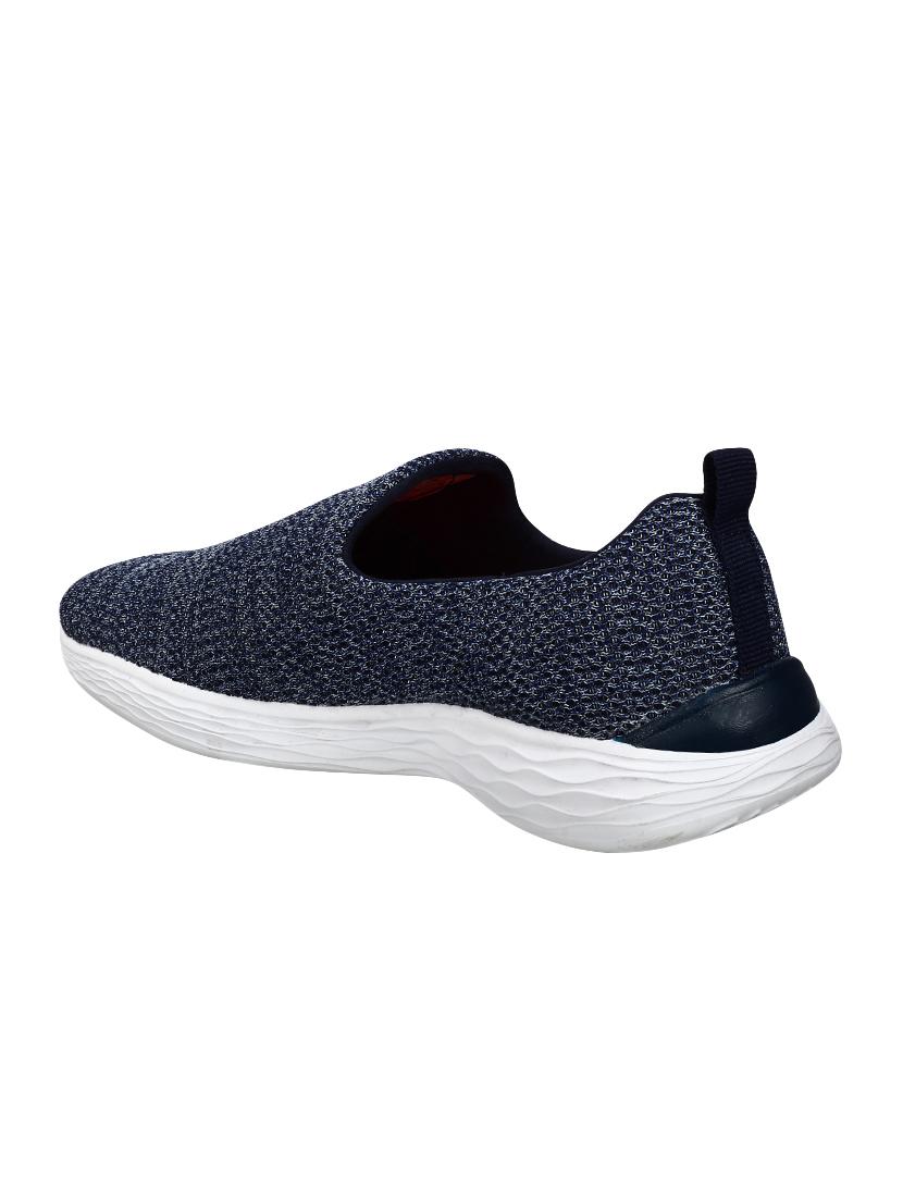 off limits navy blue fabric slip on sport shoes - 16556124 - Zoom Image - 2