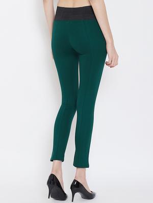 high rise color block jeggings - 16557496 - Standard Image - 3