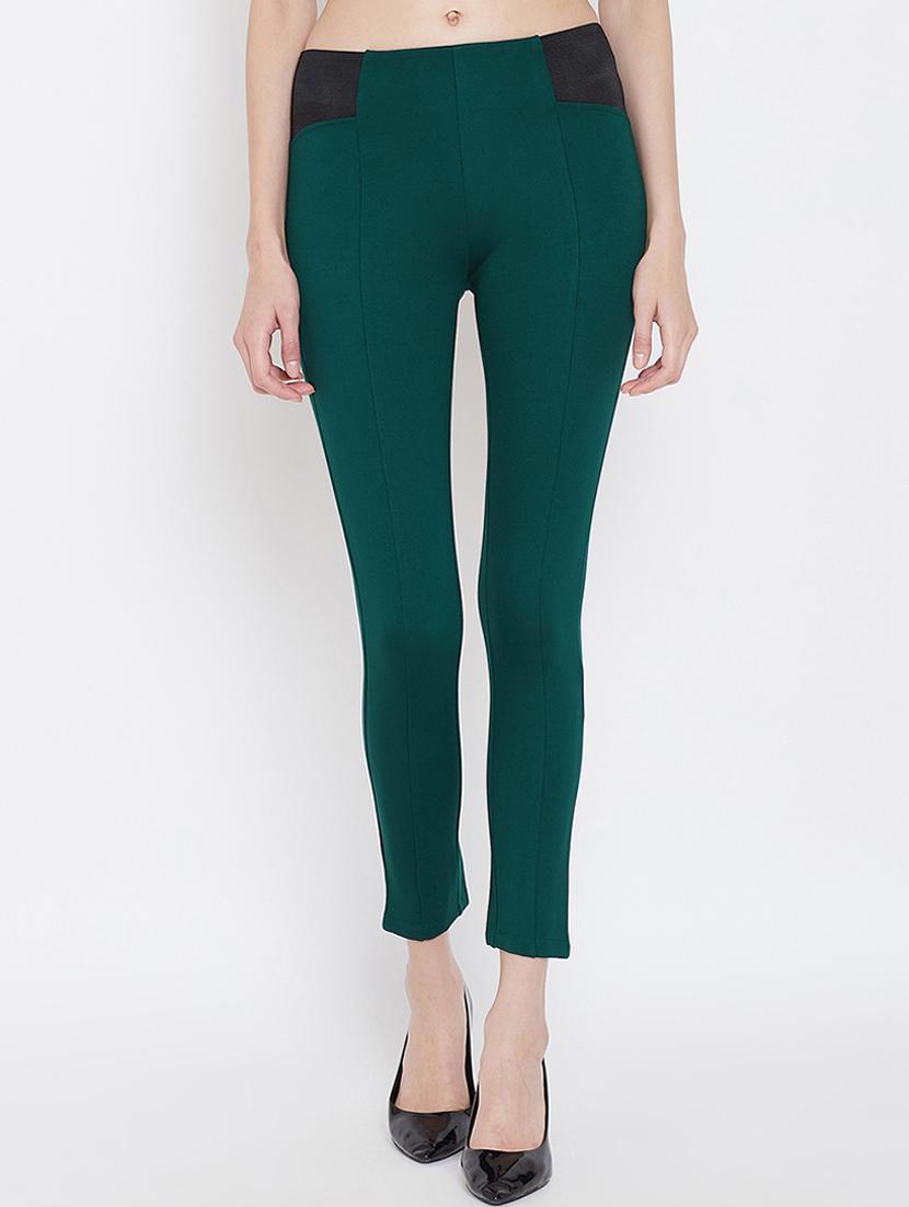high rise color block jeggings - 16557496 - Zoom Image - 1