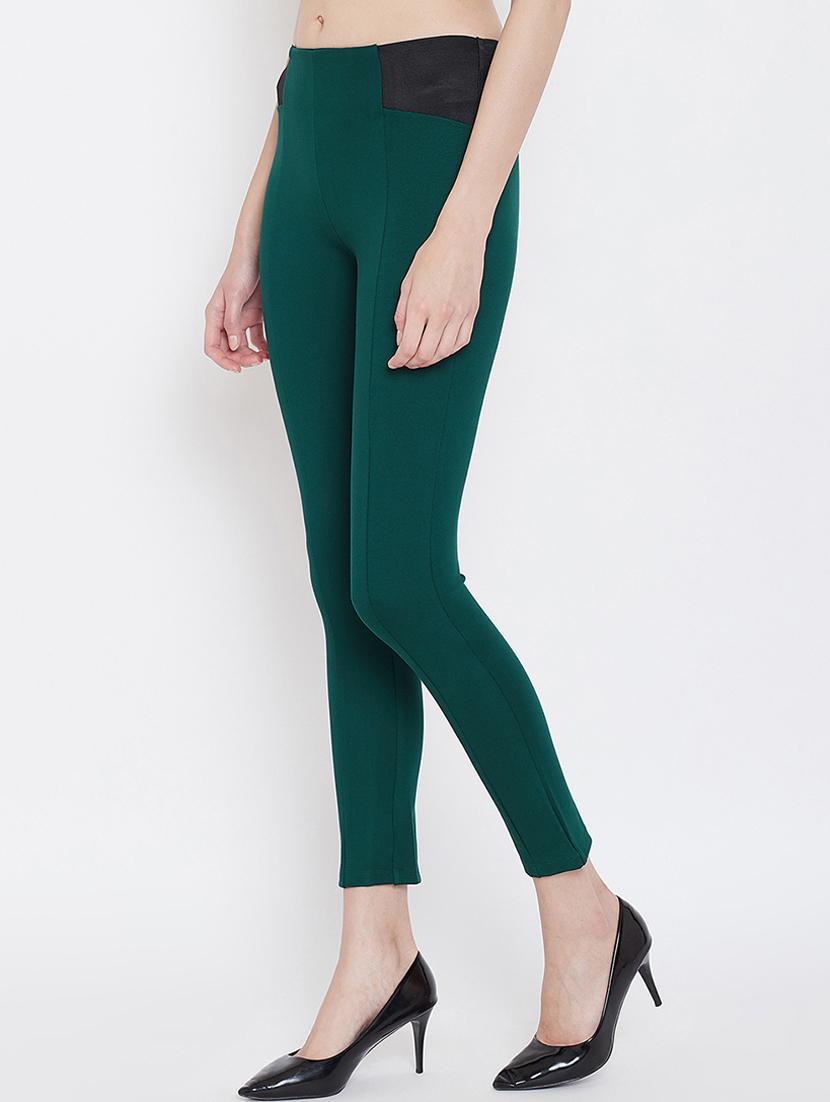 high rise color block jeggings - 16557496 - Zoom Image - 2