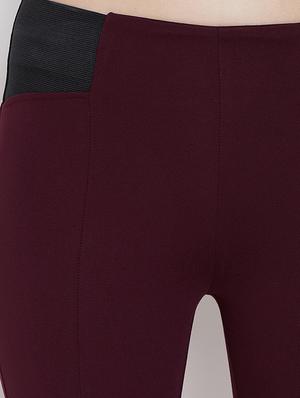 high rise solid jeggings - 16557500 - Standard Image - 5