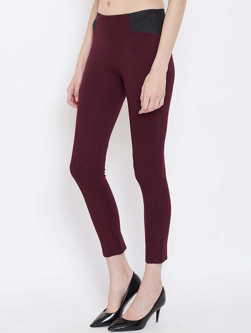 high rise solid jeggings - 16557500 - Zoom Image - 2
