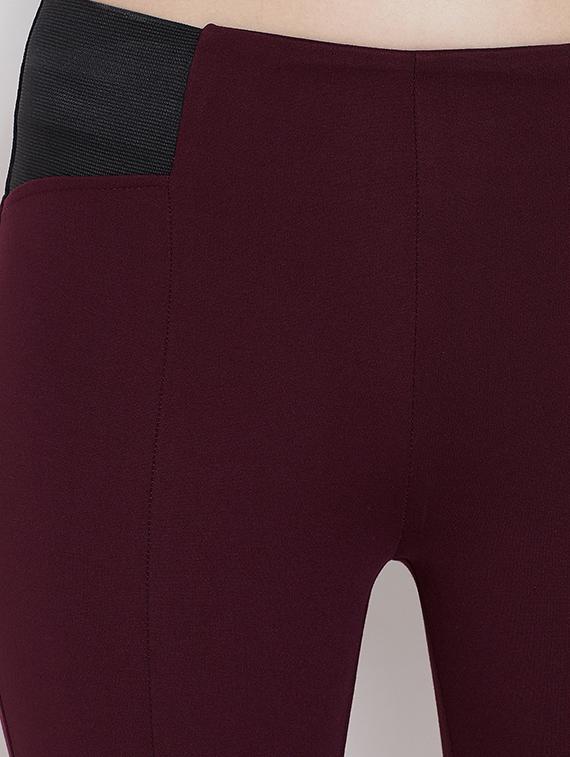 high rise solid jeggings - 16557500 - Zoom Image - 5
