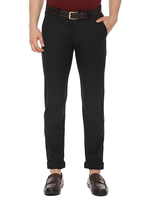 black solid chinos - 16557584 - Standard Image - 1
