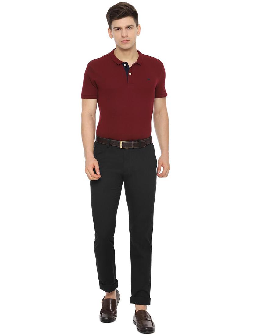 black solid chinos - 16557584 - Zoom Image - 3