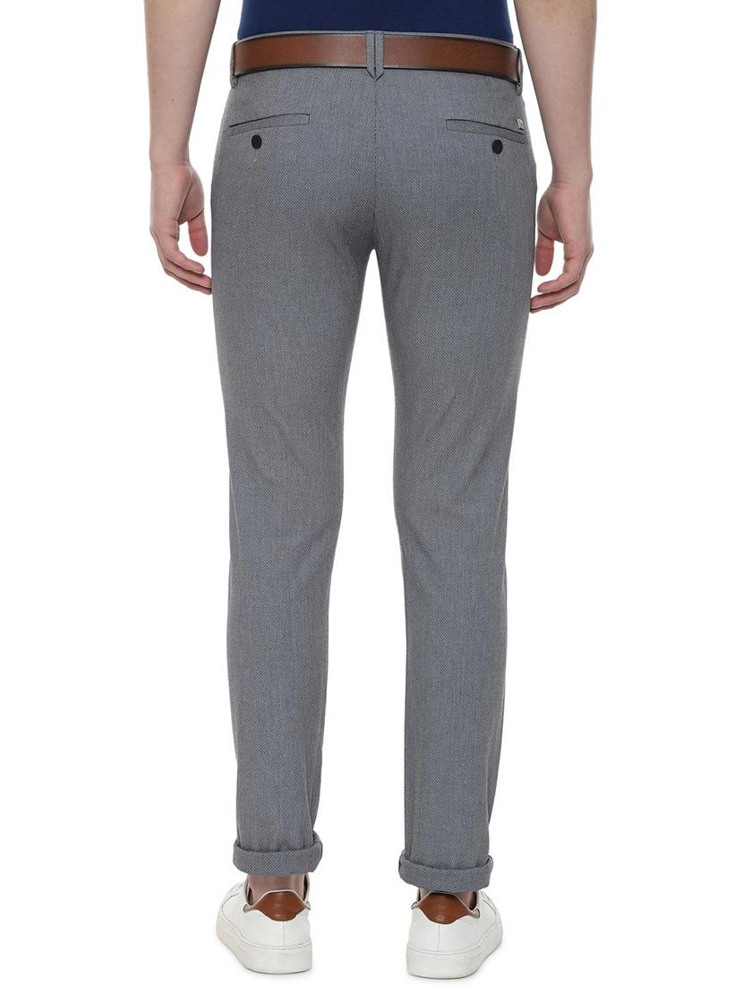 grey textured chinos - 16557603 - Zoom Image - 2