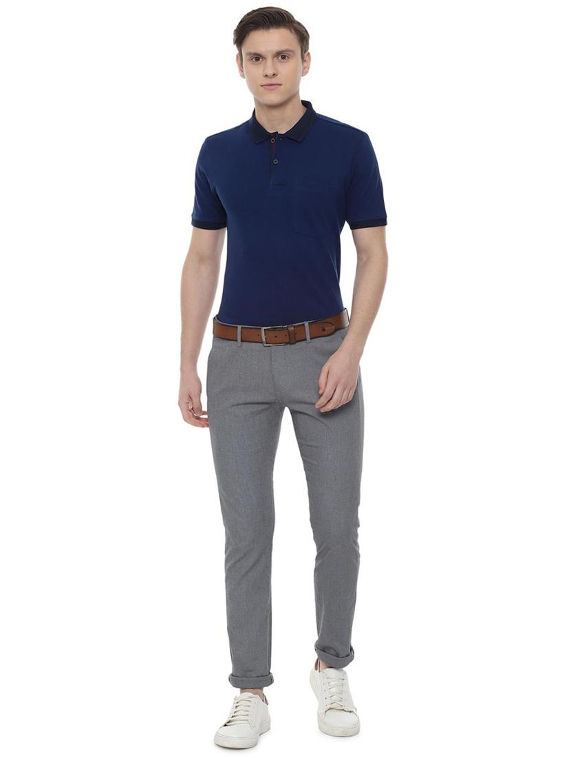 grey textured chinos - 16557603 - Zoom Image - 3