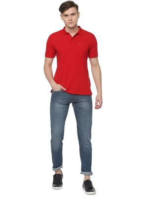 blue light washed denim jeans - 16557693 - Standard Image - 3
