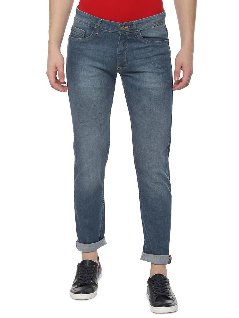 blue light washed denim jeans - 16557693 - Zoom Image - 1