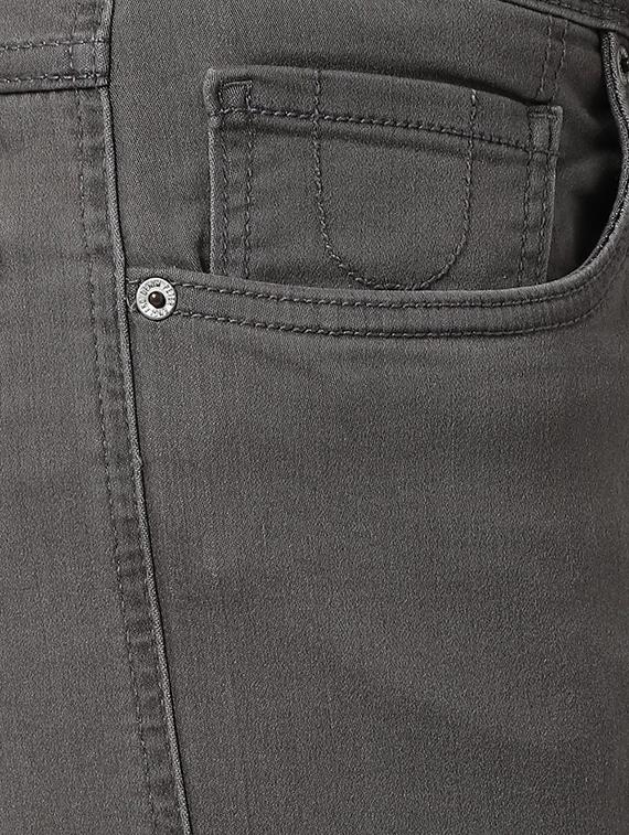 grey plain denim jeans - 16557708 - Zoom Image - 5