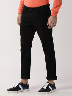 black plain denim jeans - 16557747 - Standard Image - 2