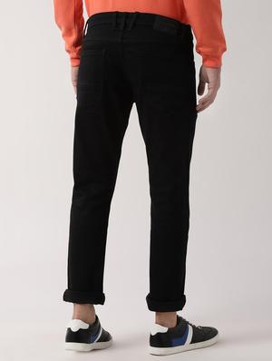 black plain denim jeans - 16557747 - Standard Image - 3