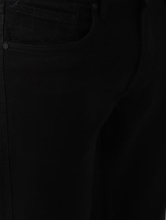 black plain denim jeans - 16557747 - Zoom Image - 5