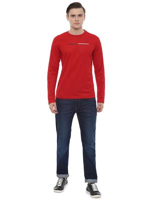 red solid t-shirt - 16558048 - Standard Image - 3
