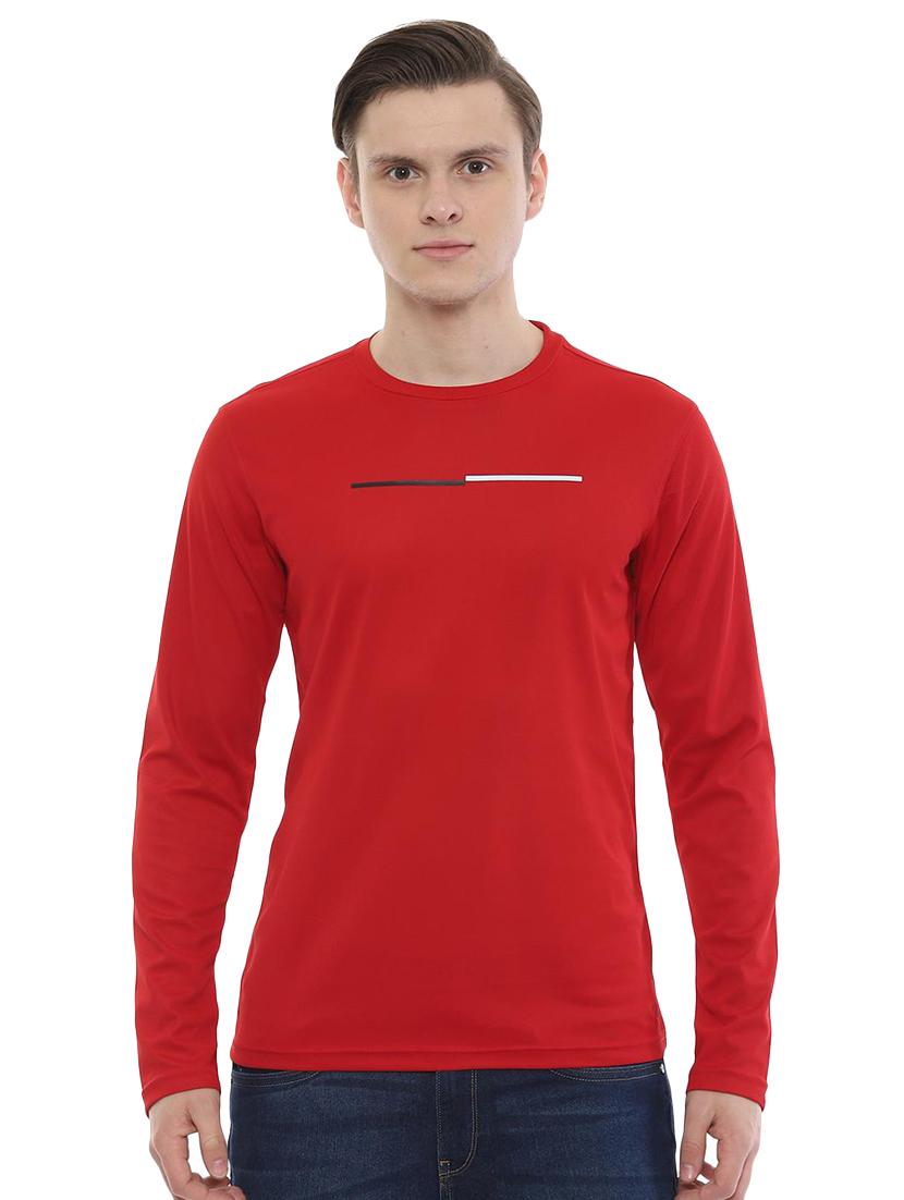 red solid t-shirt - 16558048 - Zoom Image - 1