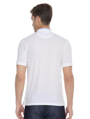 white self design pocket t-shirt - 16558049 - Standard Image - 2