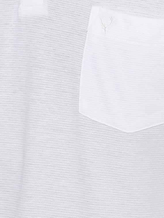 white self design pocket t-shirt - 16558049 - Zoom Image - 4