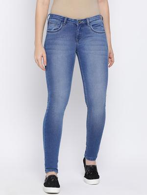 high rise stone washed jeans - 16558562 - Standard Image - 2