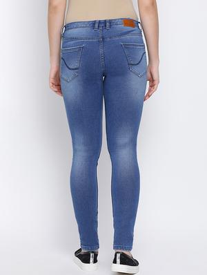 high rise stone washed jeans - 16558562 - Standard Image - 4