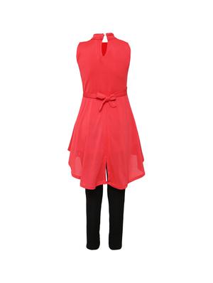 red nylon suit set - 16559535 - Standard Image - 2