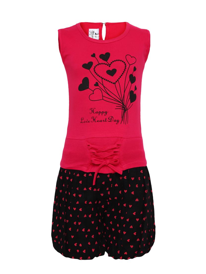 pink cotton shorts set - 16559597 - Zoom Image - 1