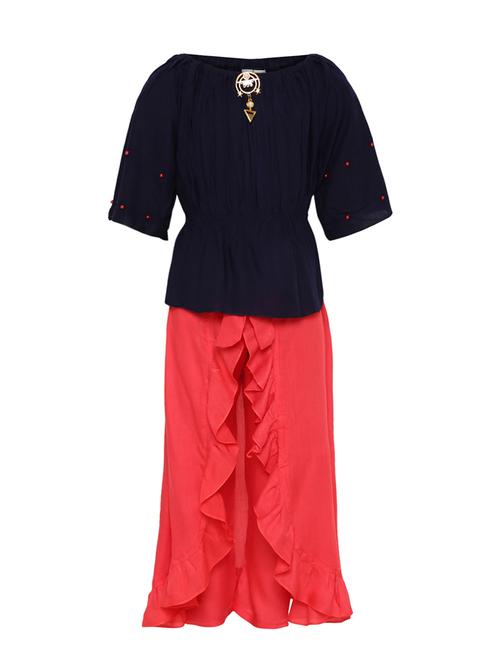 red cotton full length set - 16559603 - Standard Image - 1