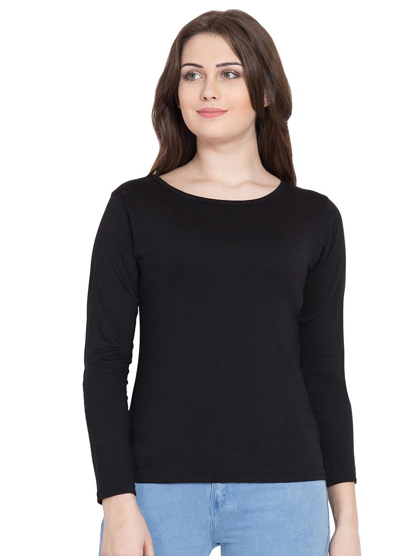 round neck long sleeved tee - 16560837 - Zoom Image - 1