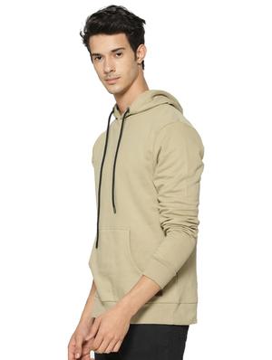 beige solid sweatshirt - 16561069 - Standard Image - 2