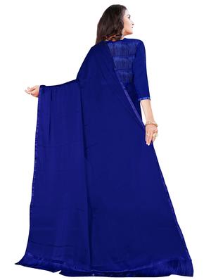 ruffle fusion saree with blouse - 16561208 - Standard Image - 2